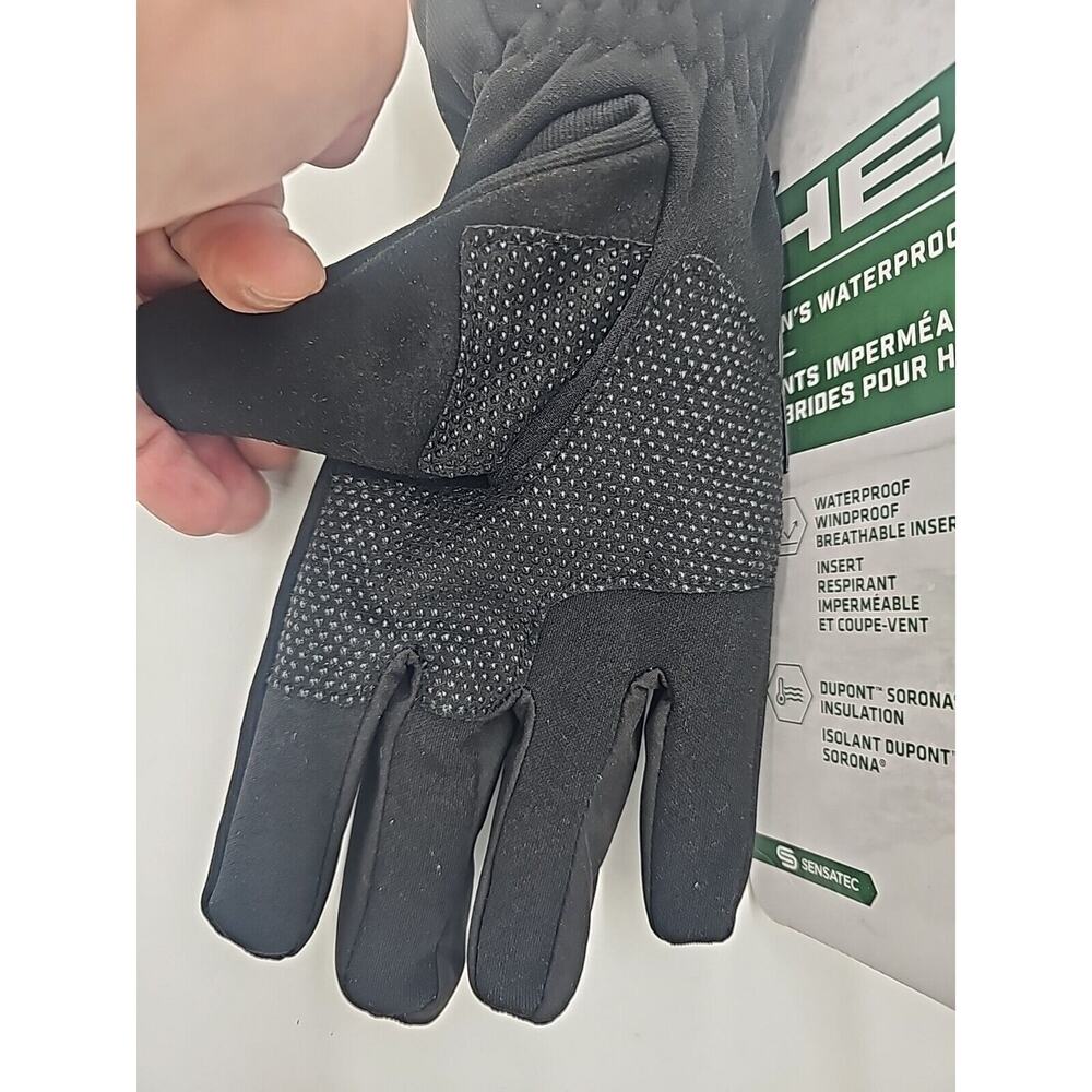 HEAD Men’s Waterproof Hybrid Gloves 1601703 medium - Picture 2 of 3